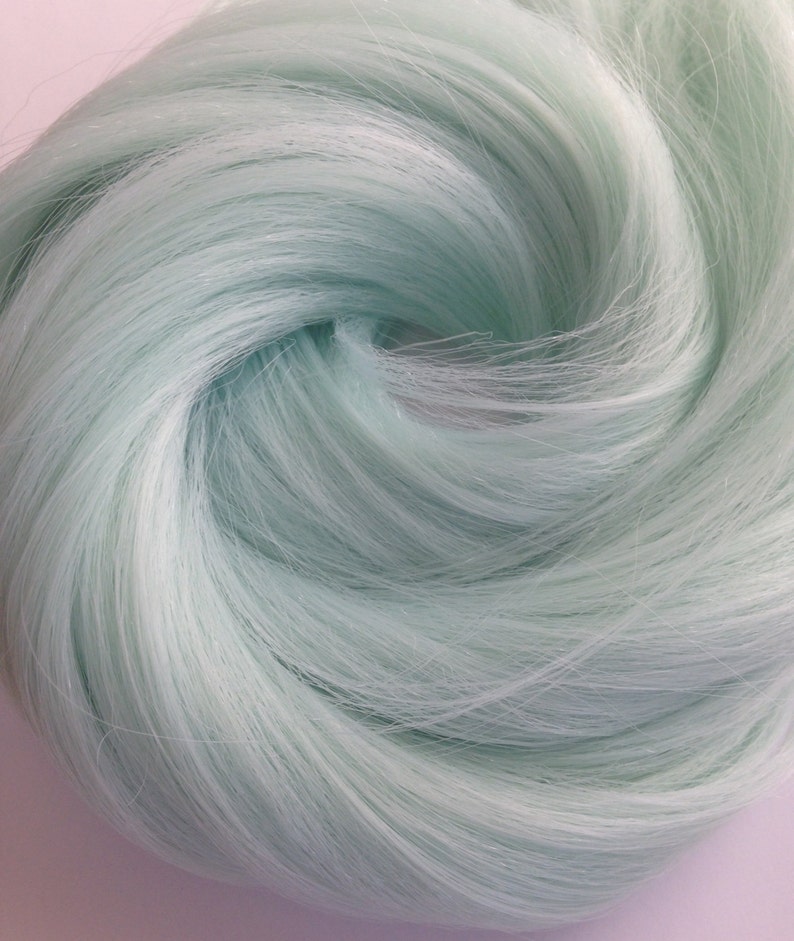 Unicorn Tears  kanekalon Doll Hair for OOAK, Custom Monster High, My Little Pony, Blythe Reroot