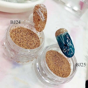 1Jar Nail Art Cork Powder Deco Rough Granule and Think Powder Deco BJ24-25