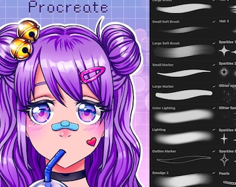 22 Pinceaux pour Procreate