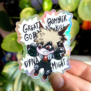 Boom Boom Boy - Sticker Chibi Holographique