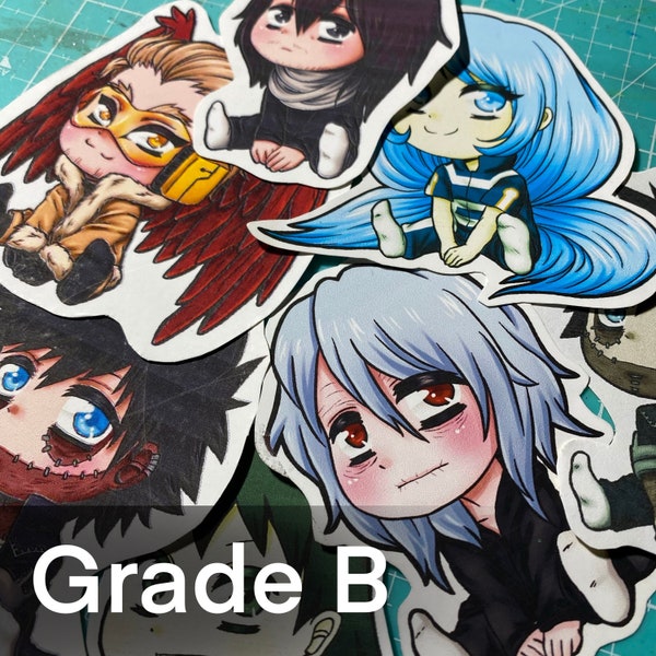 Chibi Stickers Grade B
