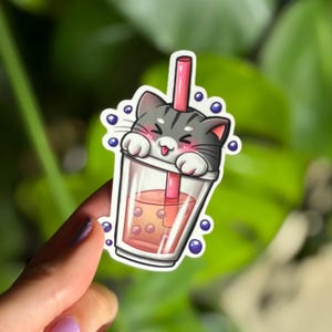 Stickers Bubble tea Mignons - Chat
