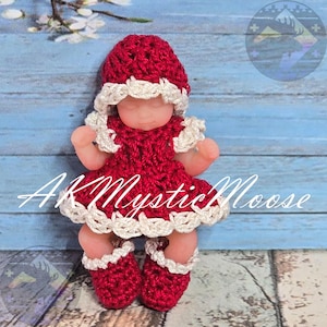 Full Set! Choice of 65 Colors! Set includes Dress, Diaper, Hat, Shoes for 2.5&quot; Surprise My Mini Baby & Similar Dolls - Doll NOT Included