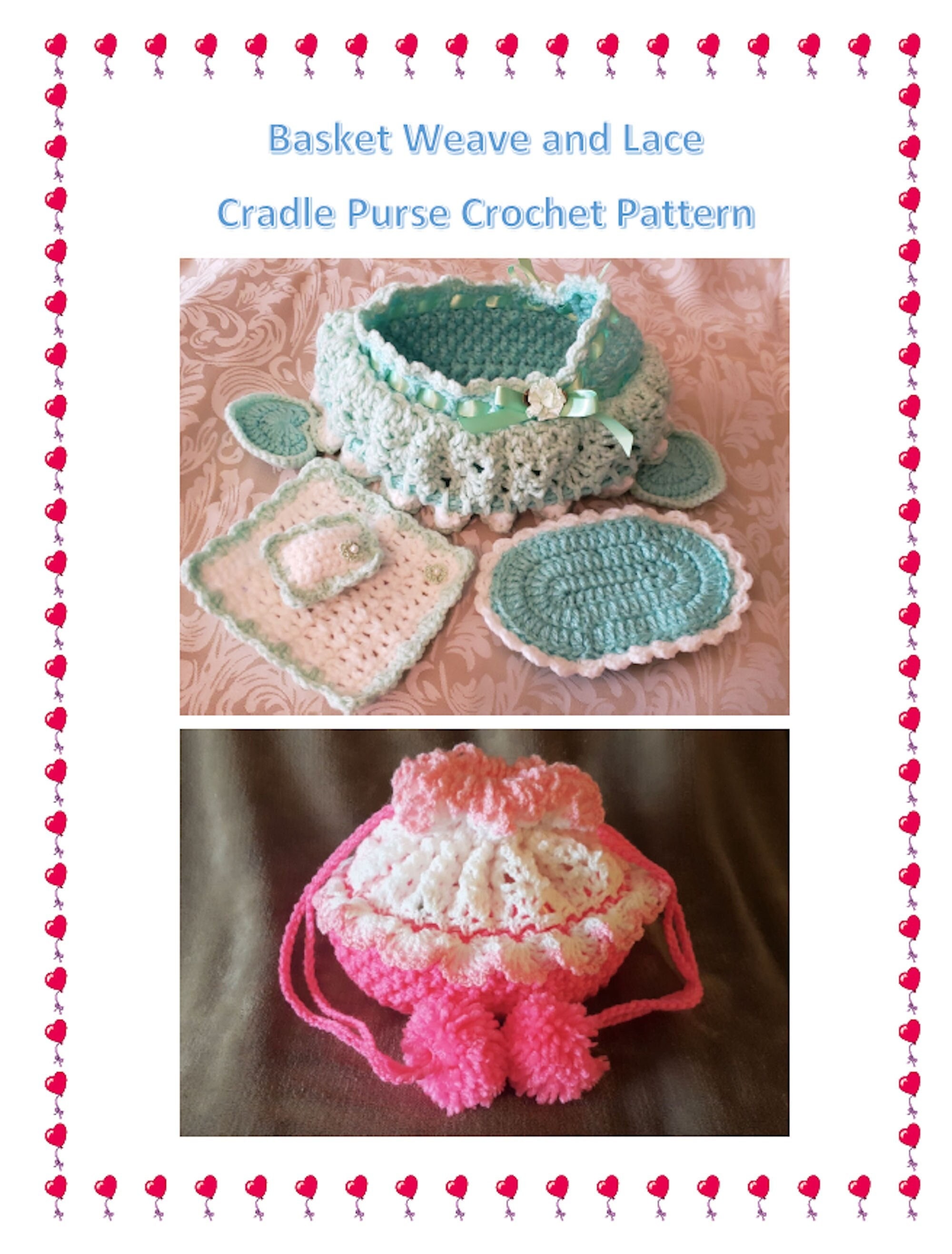 Cradle purse outlet crochet pattern