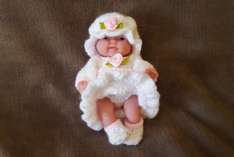 Crochet Doll Cradle Church Purse Blanket Pillow Etsy