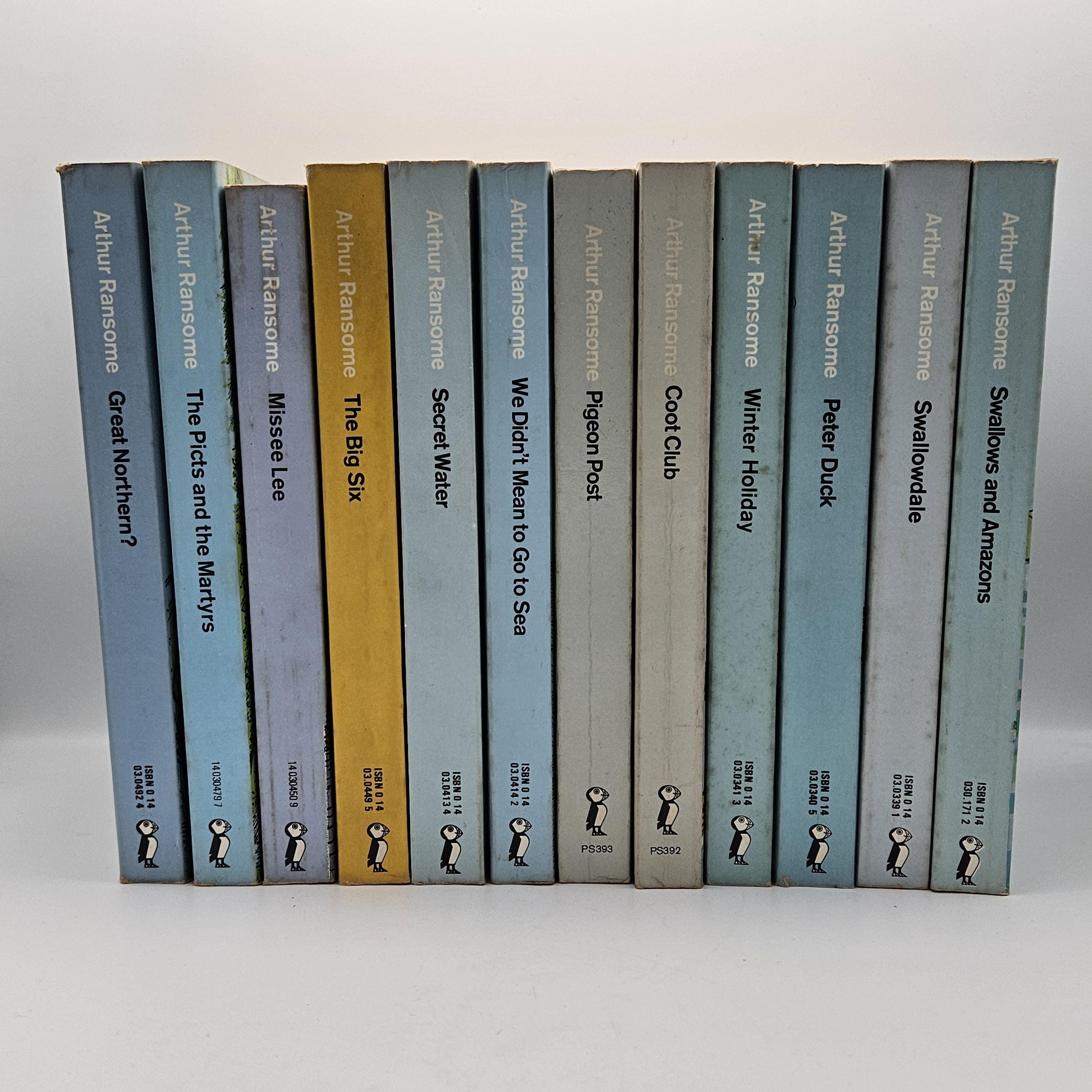 Serie Golondrinas y Amazonas de Arthur Ransome Books - Puffin Books C1970s