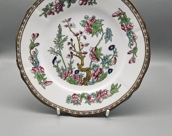 Coalport Indian Tree Plate 8" - Handpainted - C1891 - 1919