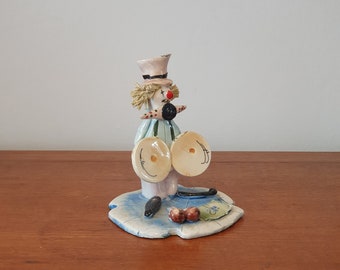 Ceramic Italian Clown- Lino Zampiva - Etsy UK