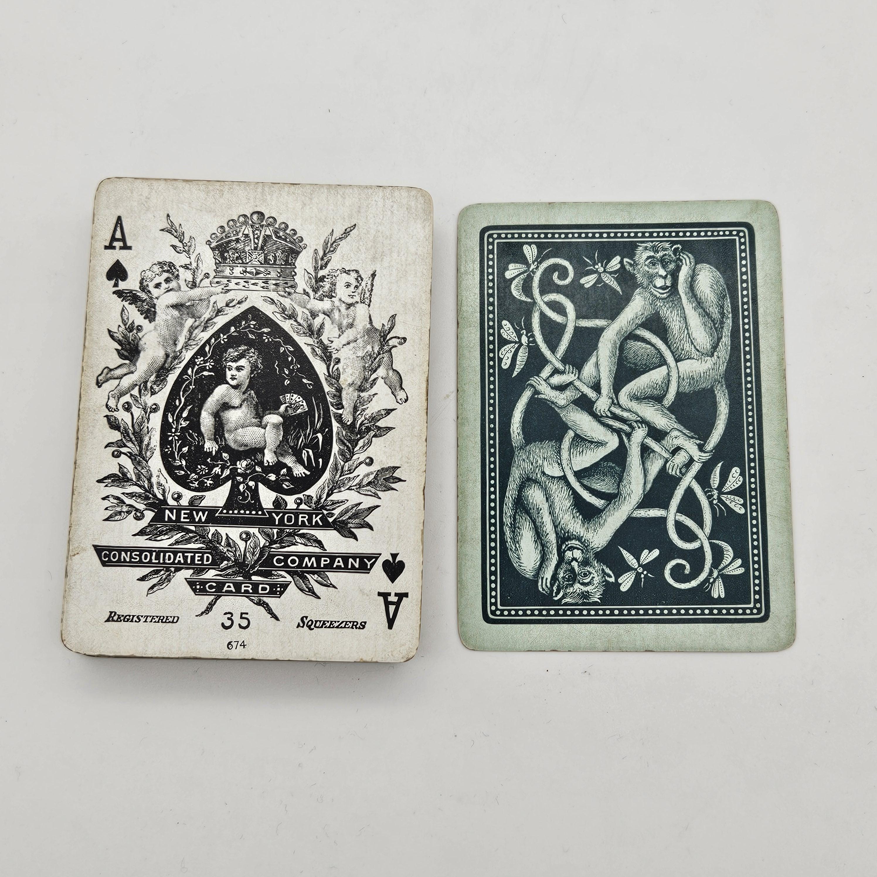 Antique Playing Cards - New York Consolidated Company Squeezers