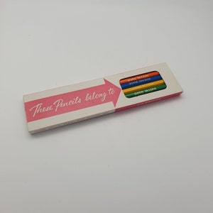 Vintage Pencil Set