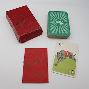Vintage kaartspel - The Dogs - Een Waddy-productie