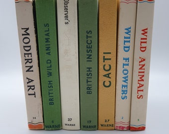 Vintage Book - Observer&#39;s Book of - Various Editions