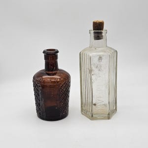 Pair of Poison Bottles - Lysol - Not to be taken - Bottle Dump