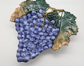 Grape Vine Dish Bassano Italy