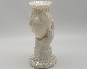 Victorian Posy Vase Hand Holding a Vase