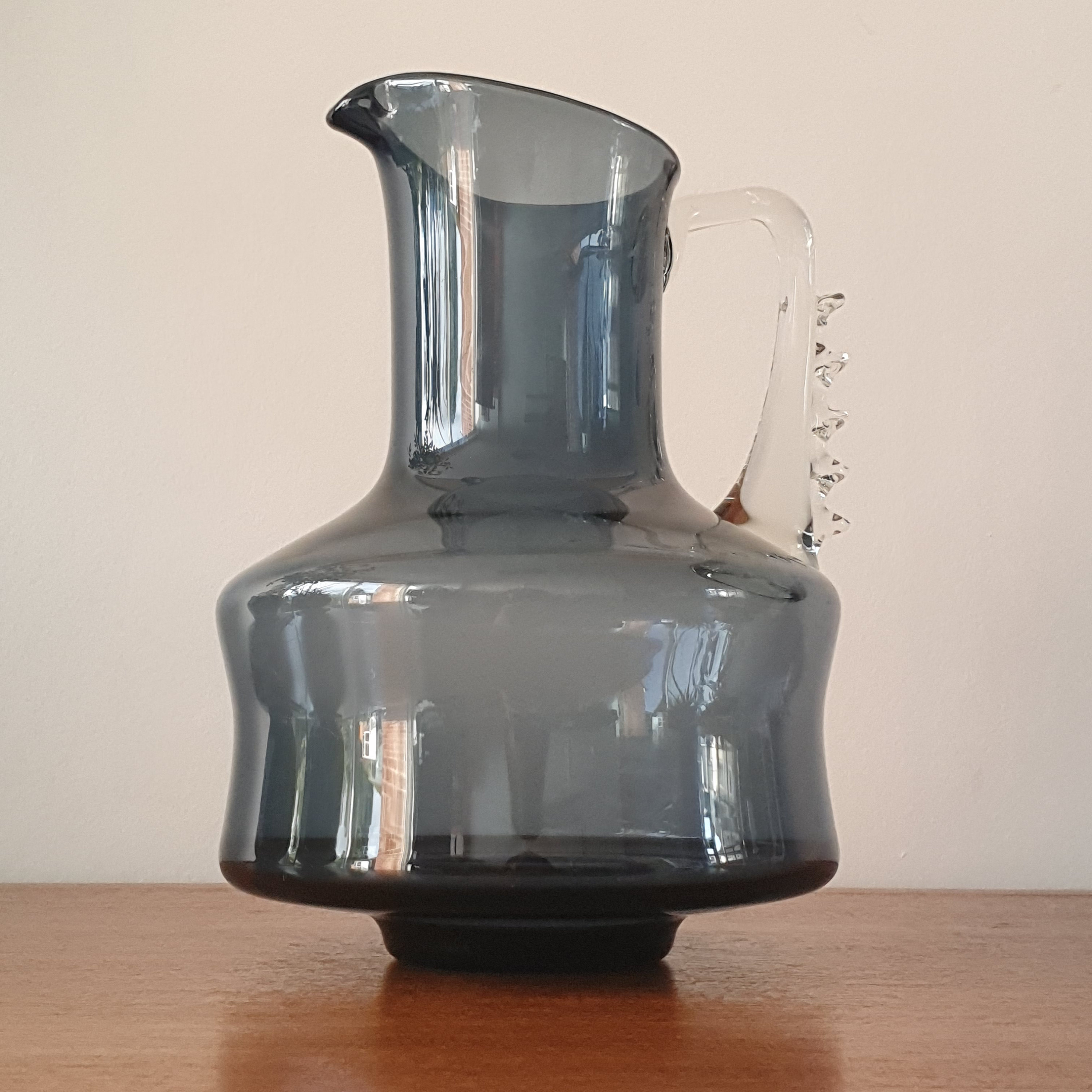 Mid Century Glass Jug - C1960s