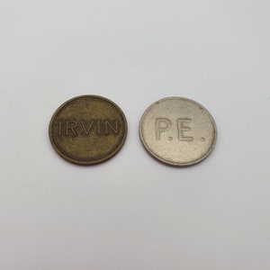 Gaming Tokens - P.E & Irvine