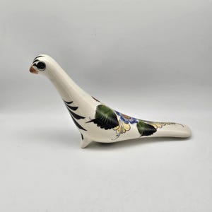 Mexico Tonala Pottery Ornament - Hand Painted - Signed