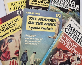 Agatha Christie, Pan Books, Poirot & Miss Marple