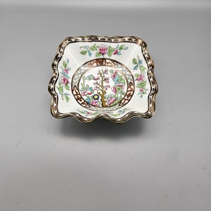 Coalport Indian Tree Pin dish - Handpainted - C1920 - 1960