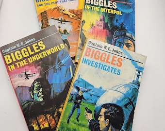 Biggles, Captain W. E. Johns - Various Titles