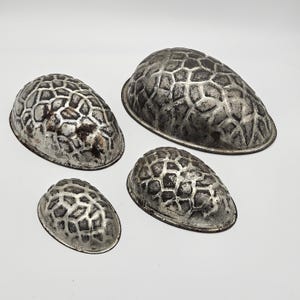 Vintage Chocolate Moulds - Tin Easter Eggs
