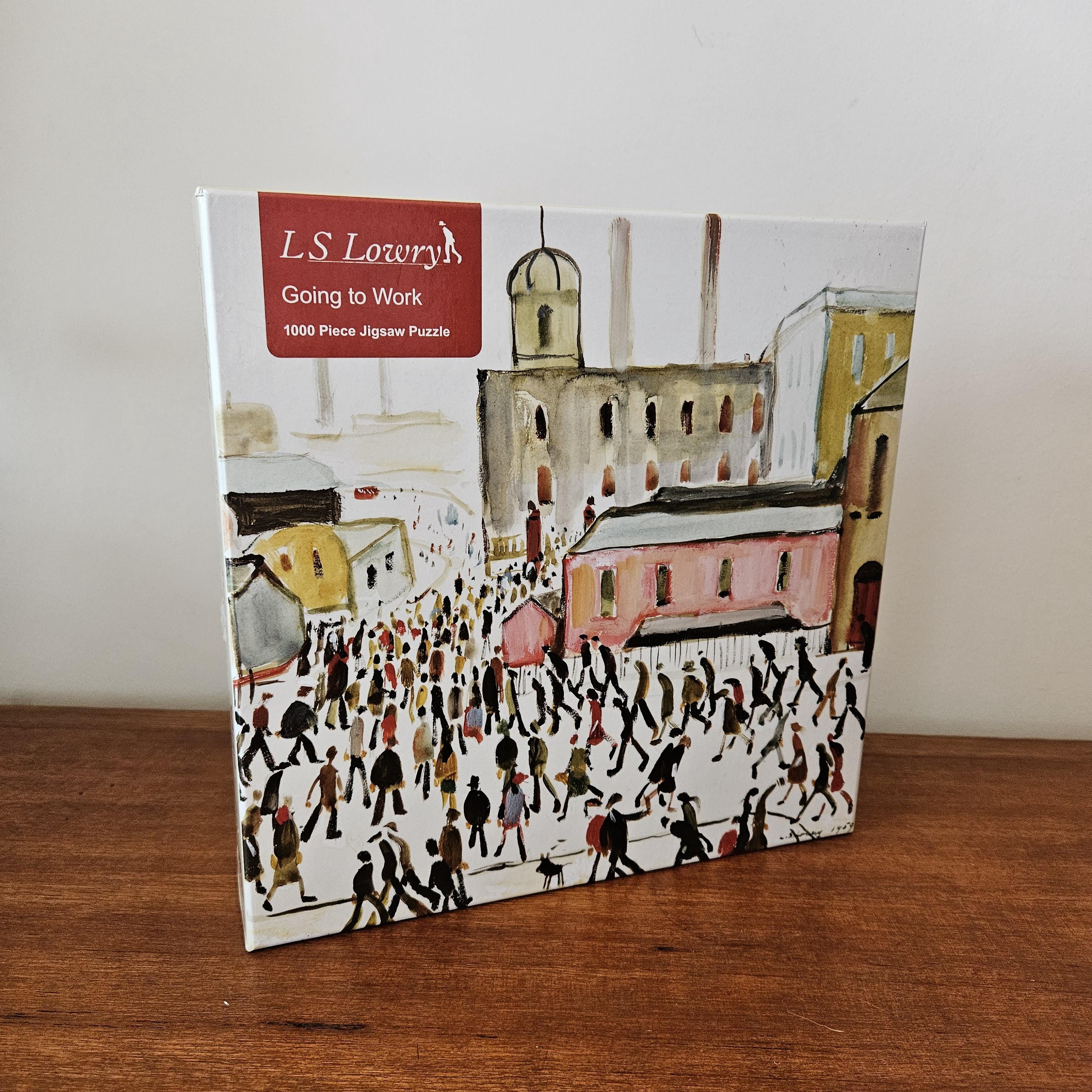 1000-piece L. S. Lowry Going To Work Jigsaw Puzzle | Rest In Pieces