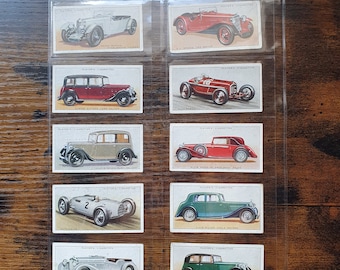 John Player Motor Cars - Series 1 - 1936