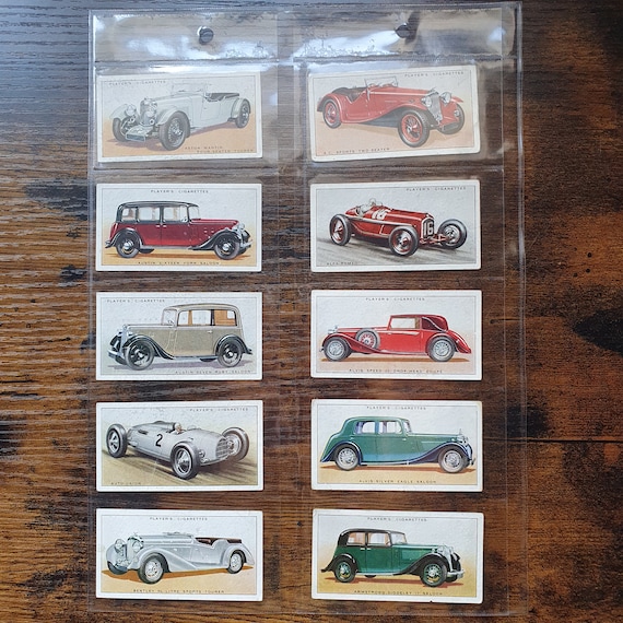 John Player Motor Cars - Series 1 - 1936 - Cigarette Cards