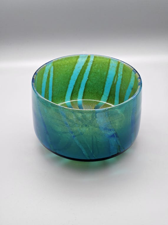 Mdina Glass MALTA｜マルタ製 アートガラス皿 Mdina Art Glass Bowl - Signed Maltese Glass - Etsy