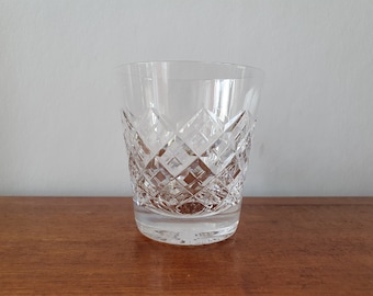 Cut Glass Crystal Whisky Tumbler