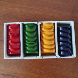 Vintage Game Counters - British Made - Etsy