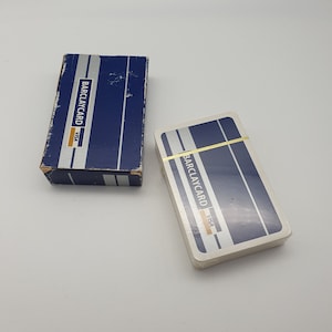 Vintage Werbespielkarten - Barclaycard, Muschel