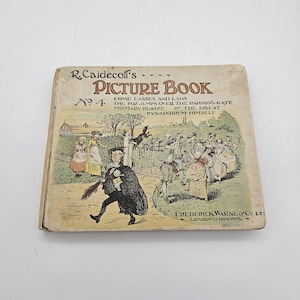 R. Caldecott&#39;s Picture Book No 4 - Frederick Warne C1909