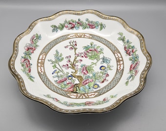 Coalport Indian Tree Bowl 8 3/4" - Handpainted - C1891 - 1919