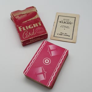 Jogo de cartas vintage - Voo C1954 - Pepys