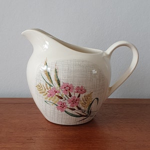 J&G Meakin Sol Cream Jug - Crosshatch