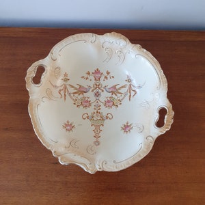 Crown Devon Blush Art Nouveau Fruit Bowl - Eva