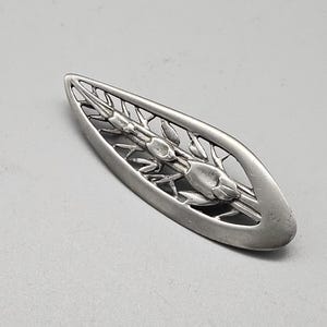 Modernist Pewter Brooch - Signed Ceard Scotland