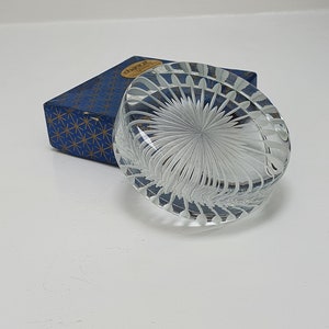 Cut Glass Paperweight - Chance Glass