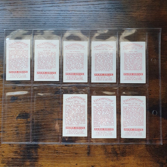 gallaher ltd cigarette cards Gallaher Champions Cigarette Cards - Series 1 - 1934 Sport