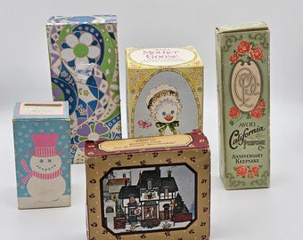 Avon Perfume in Original Box - Various Designs - Eau De Cologne, Talc