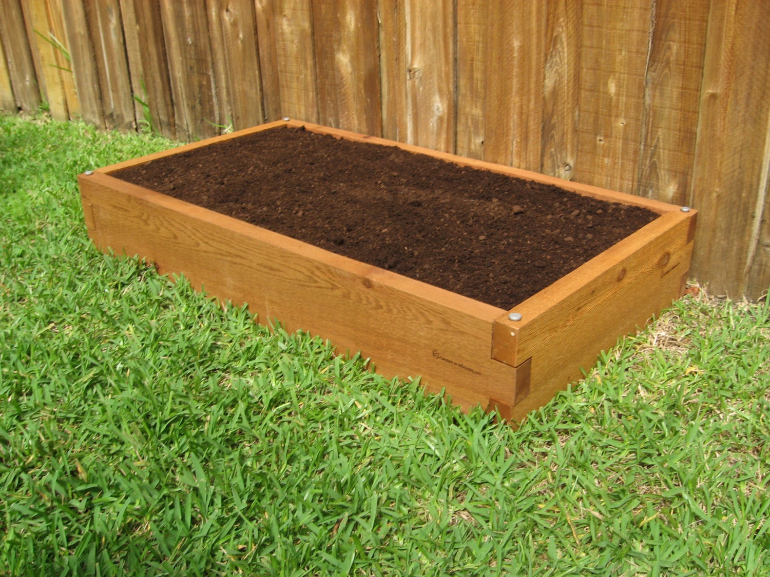 2x4 Cypress Raised Garden Bed Toolfree and Expandable Etsy