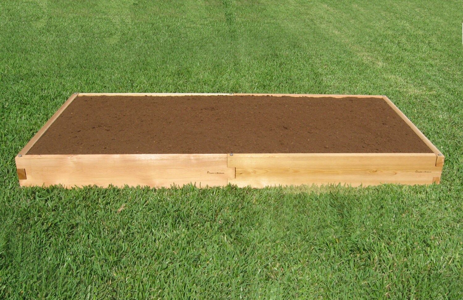 3x8 Cypress Raised Garden Bed Etsy