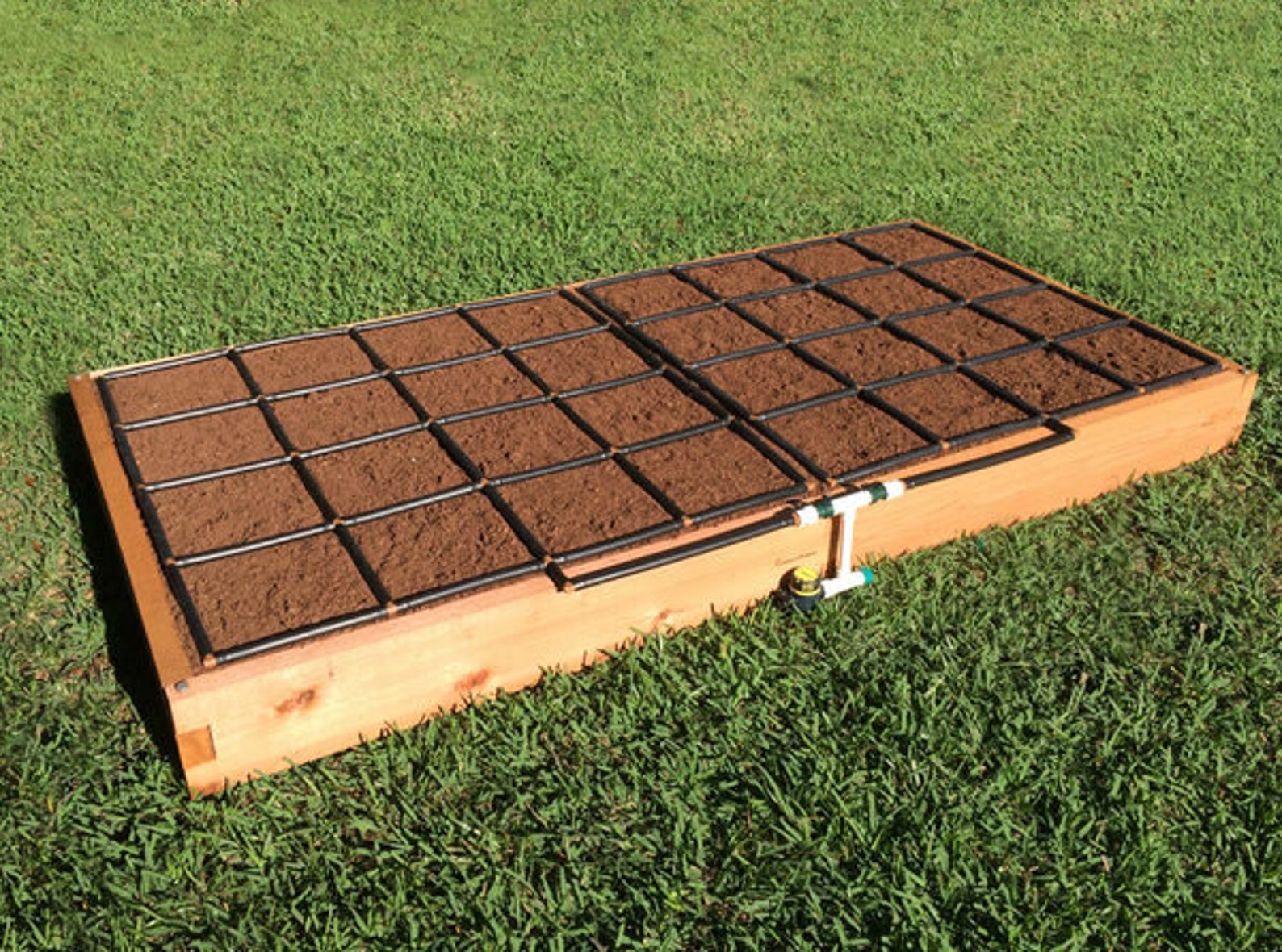 4x8 Raised Garden Bed Planter with Irrigation 100 ToolFree Etsy