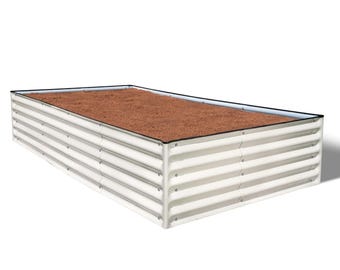 17" Tall, 17-In-1 Metal Raised Garden Bed