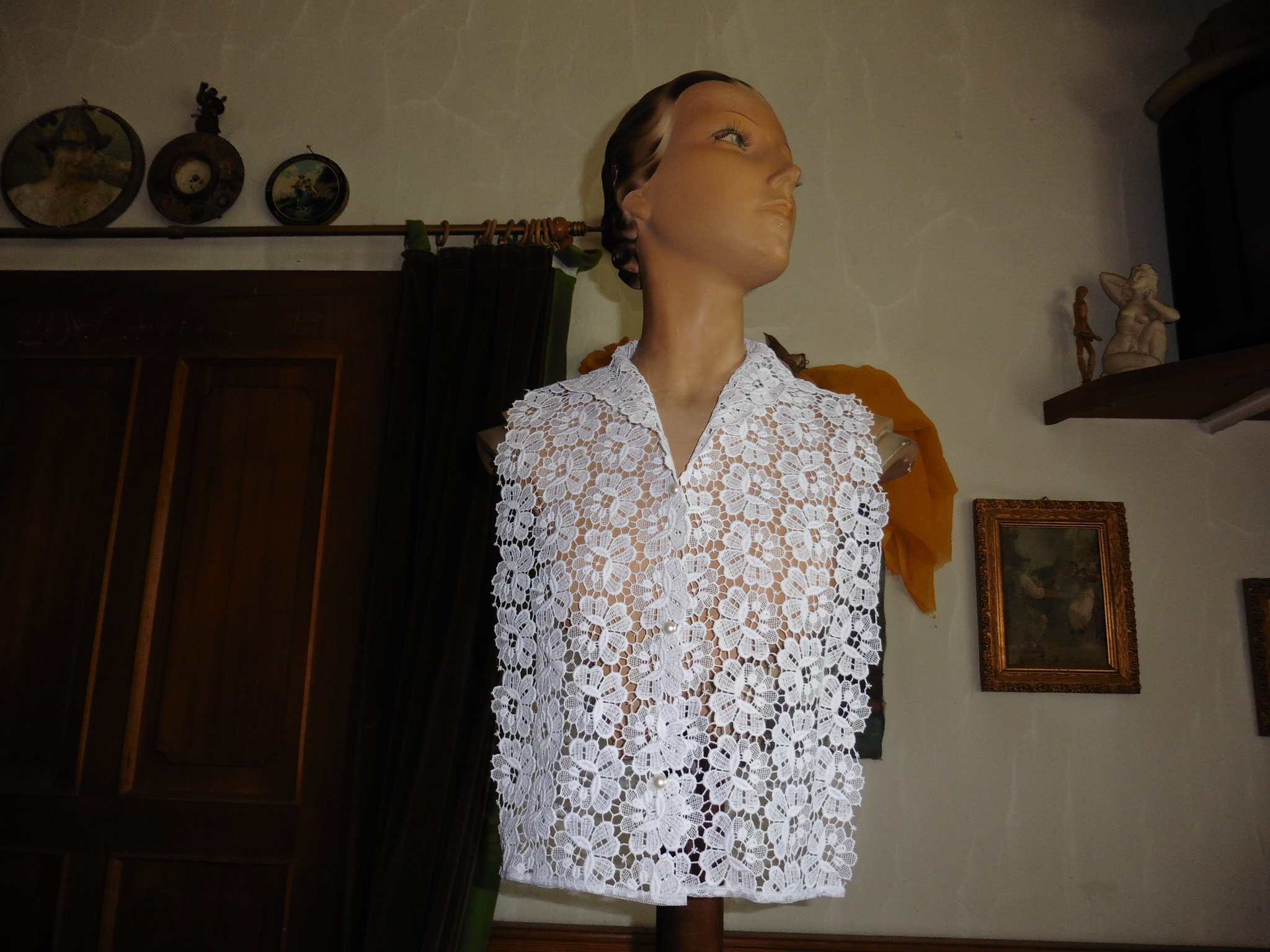 Lace Collar Insert Brüsslerspitze 