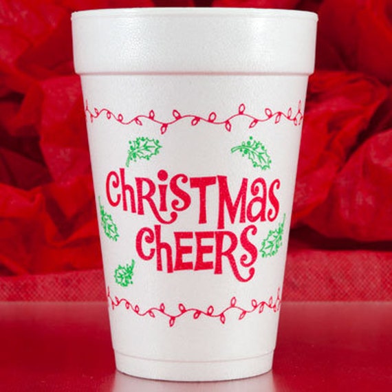 Drink Up Grinches Christmas Cups-10ea/16oz Styrofoam Christmas Party C –  Preppy Mama