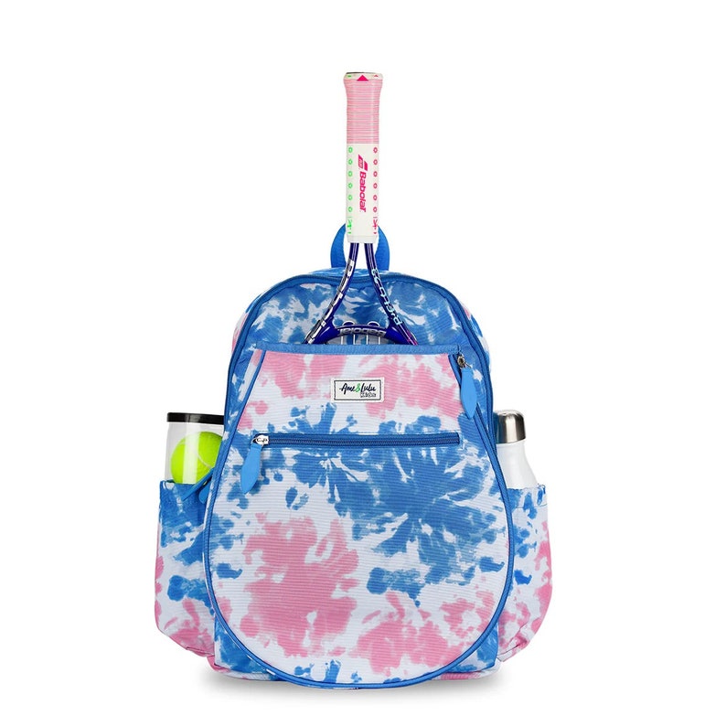 BIG LOVE BACKPACK Tennis Backpack by Ame & Lulu Monogrammed Tennis Racquet Bag for Ages 7-11 Years image 8