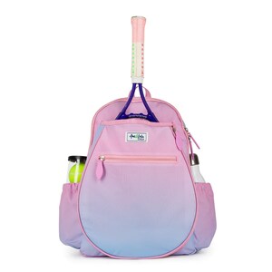 BIG LOVE BACKPACK Tennis Backpack by Ame & Lulu Monogrammed Tennis Racquet Bag for Ages 7-11 Years image 7